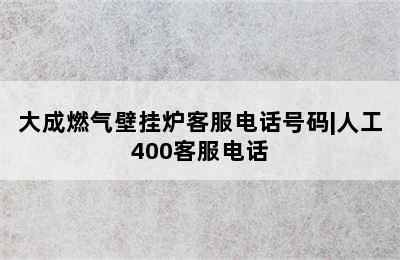 大成燃气壁挂炉客服电话号码|人工400客服电话